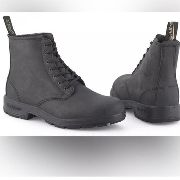 NWT Blundstone 1931 Grey Leather Lace Up Boots Size 3.5AUS6.5 US - Picture 2 of 12